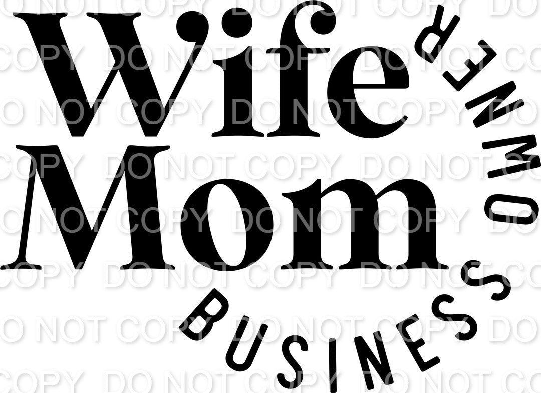 Wife Mom Business Owner (Direct To Film)