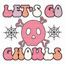 Retro Let's Go Gouls with Skull & Crossbones (Direct To Film)