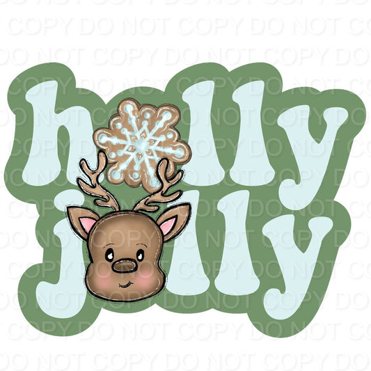 Holly Jolly with Reindeer (Direct To Film)