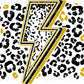 Lightning Bolt and Leopard Background Custom Mascots 1 (Direct To Film)