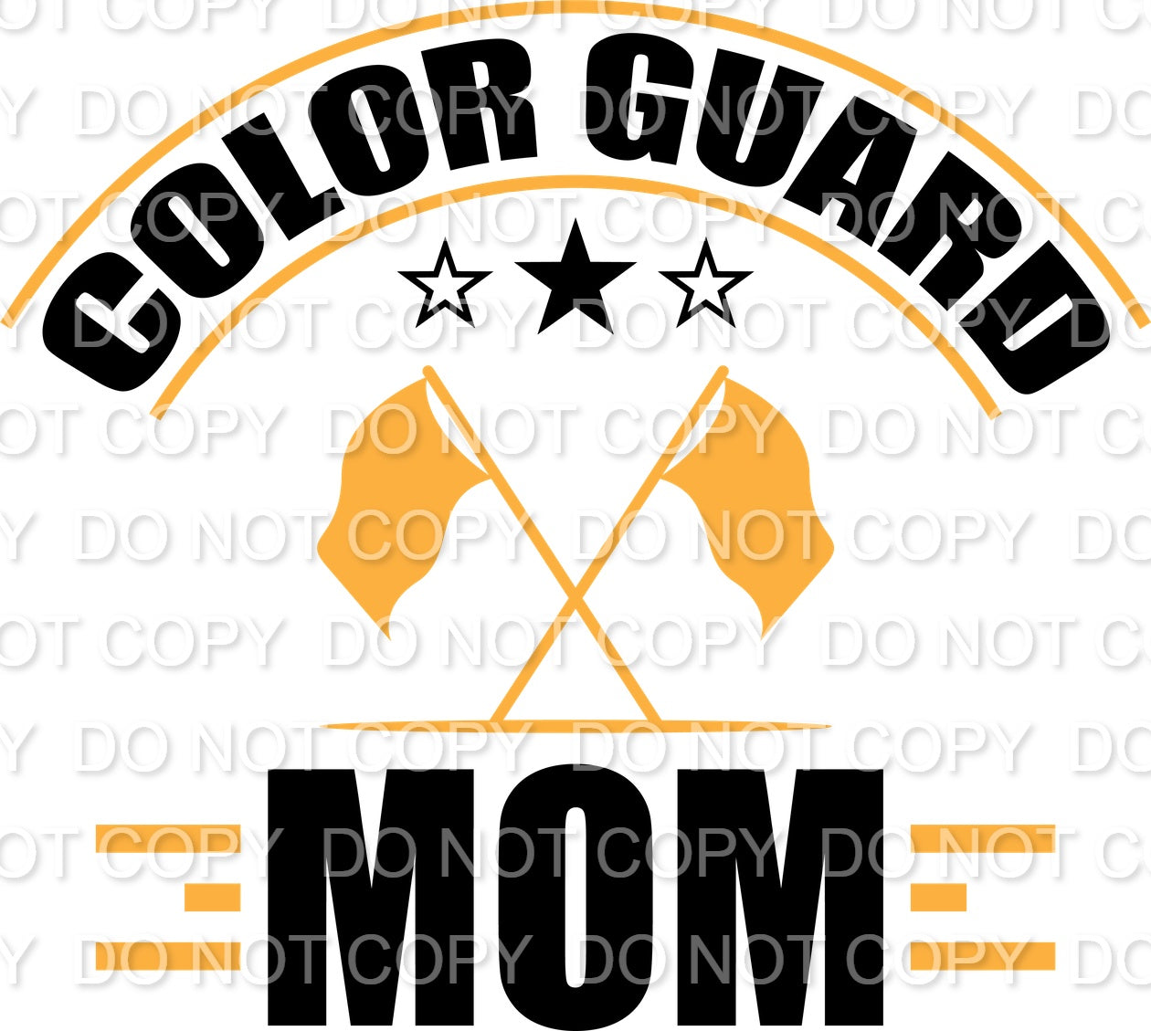 Colorguard Arched Mom(Direct To Film)