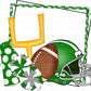 Football Frame with Goal Post, Helmet, and Cheer (Direct To Film)