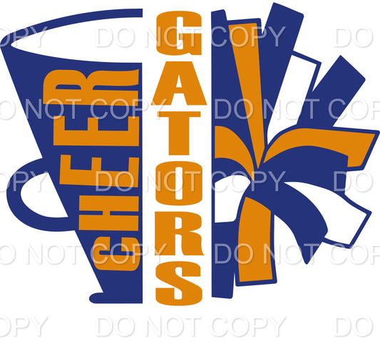 Royal Gators Megaphone Pom Pom (Direct To Film)