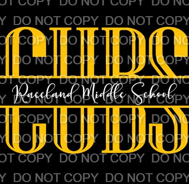 Split Raceland Middle School Cubs (Direct To Film)