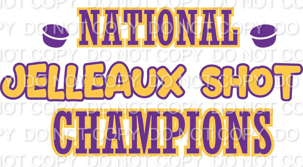 National Jellueaux Shot Champions (Direct To Film)