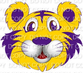 Purple & Yellow Baby Tiger (Direct To Film)