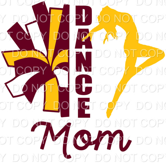 THS Dance Mom Crimson and Gold (Direct To Film)