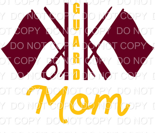 THS Crimson and Gold Guard Mom (Sublimation)