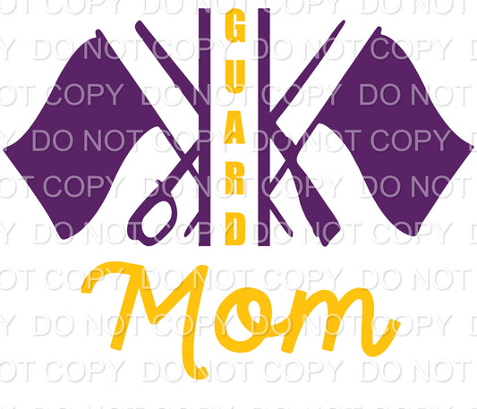 THS Purple and Gold Guard Mom (Direct To Film)