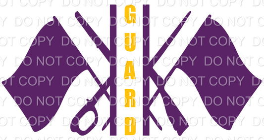 THS Purple and Gold Guard (Direct To Film)