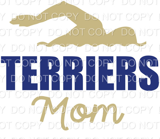 VCHS Terriers Swim Mom (Sublimation)