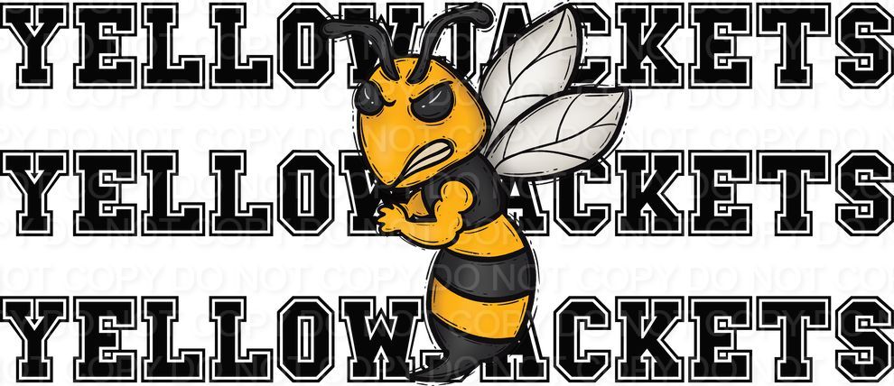 Yellow Jackets Mascot with Yellow Jackets Name (Direct To Film)