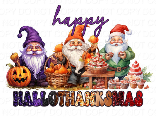 Happy Hallothanksmas pumpkins and cupcakes (Direct To Film)