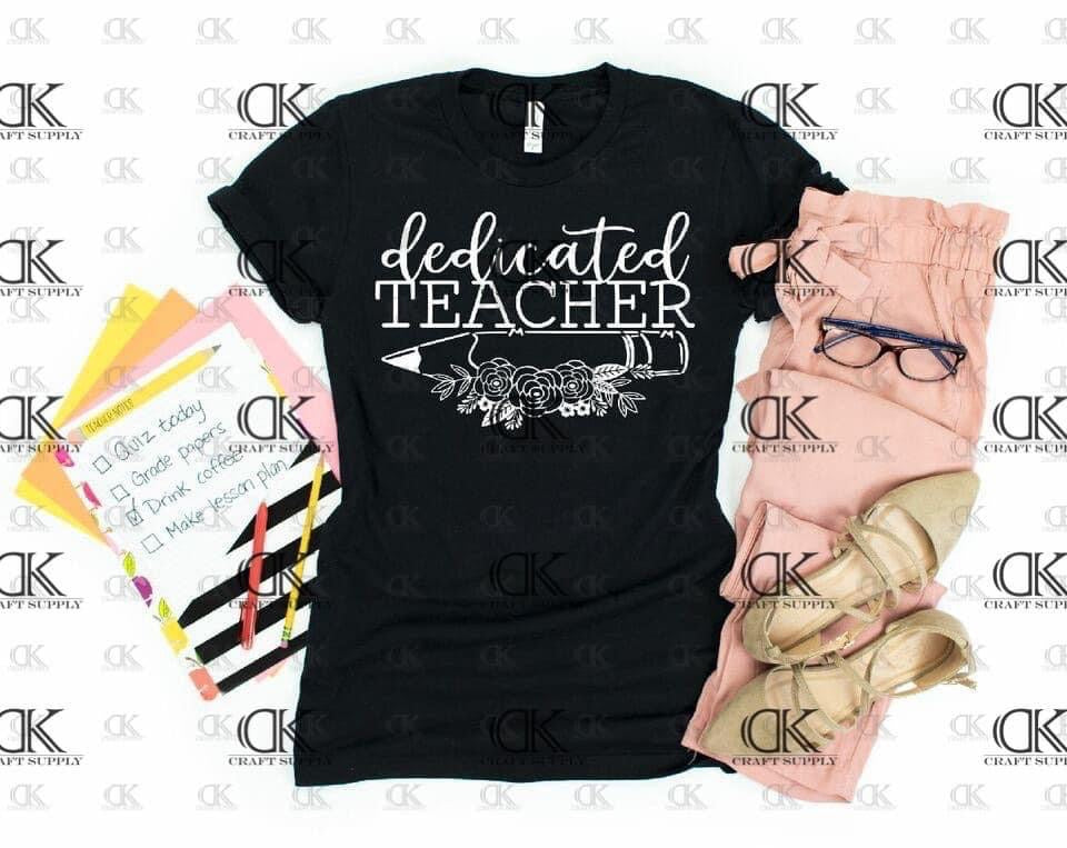 Dedicated Teacher Single Color(Adult)