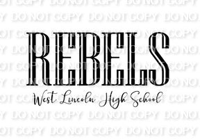 West Lincoln High School Rebels (Direct To Film)