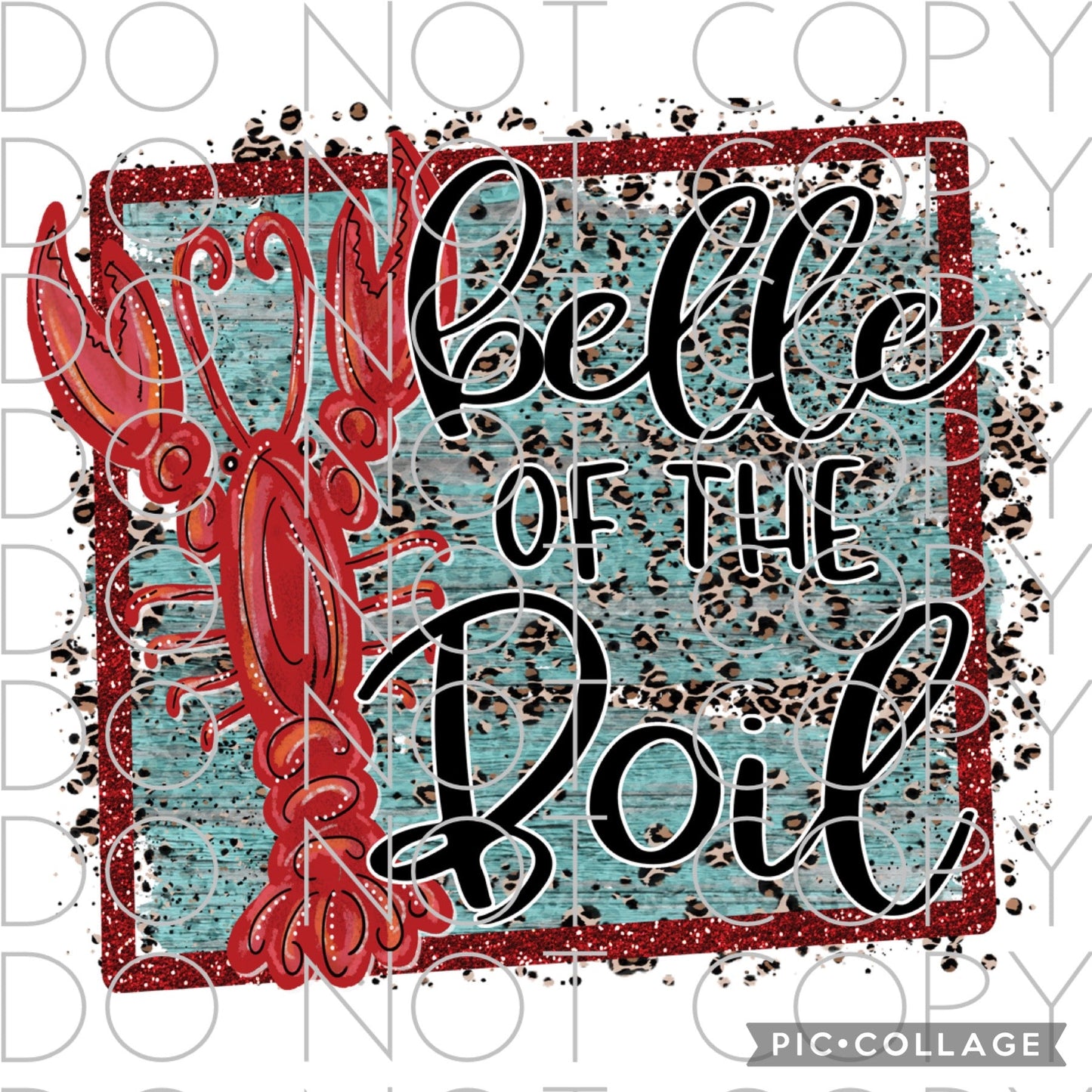 Belle of the Boil (Sublimation)