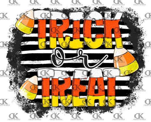 Trick Or Treat With Candy (Sublimation)