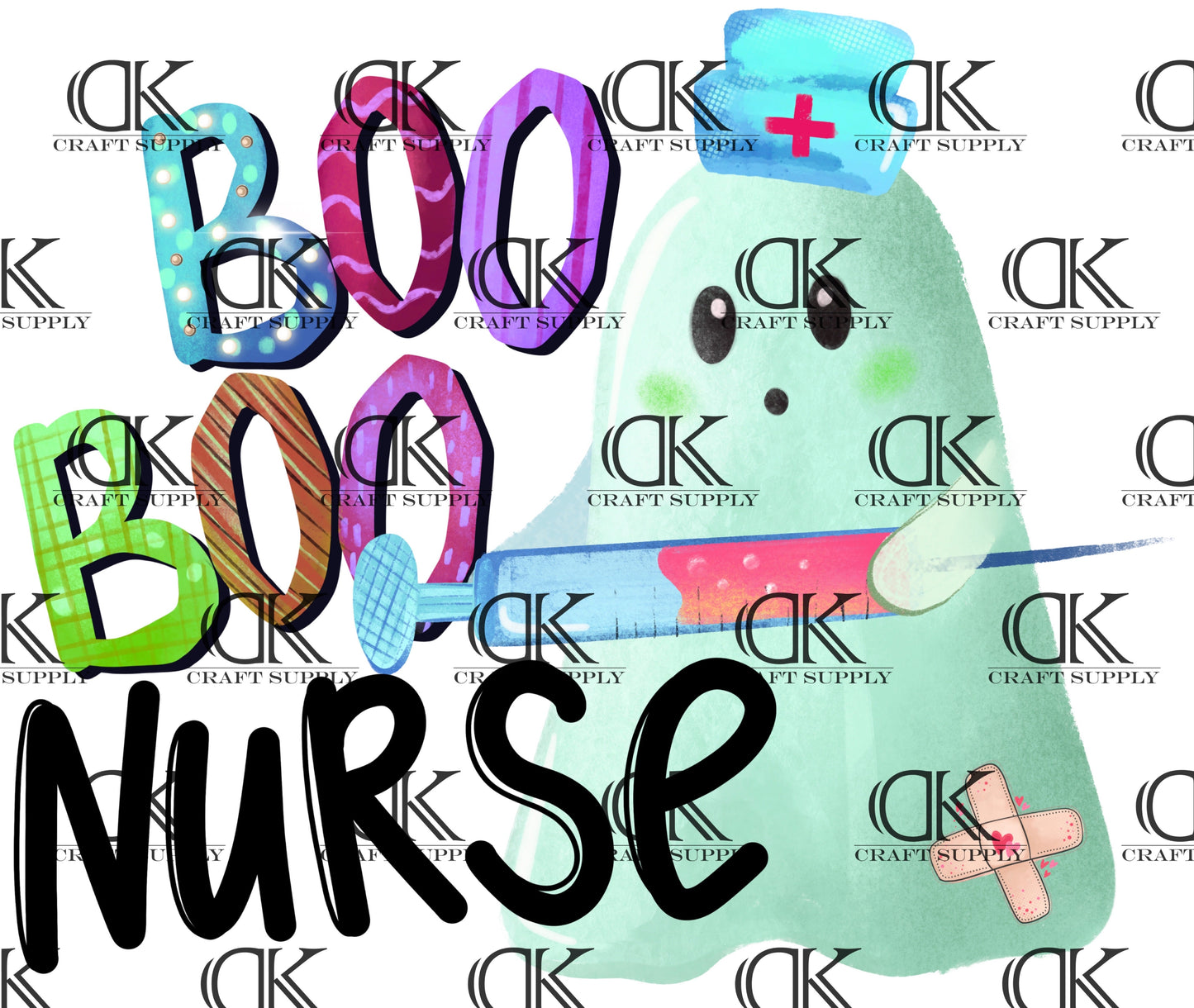 Boo Boo Nurse (Sublimation)