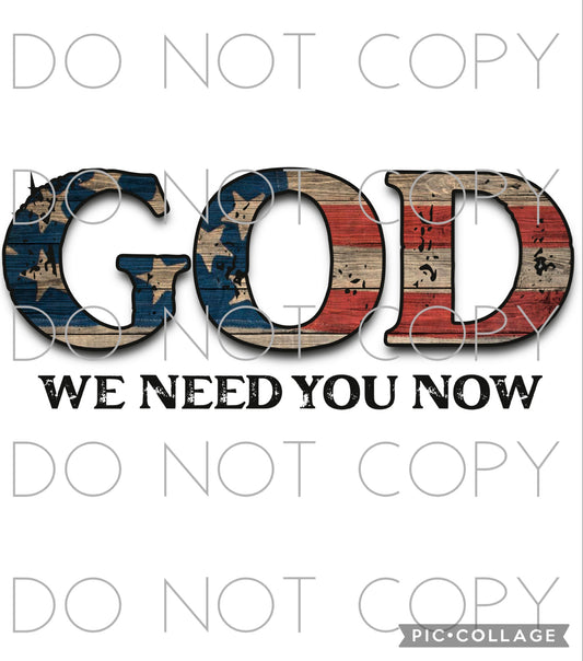 God We Need You Now (Direct To Film)