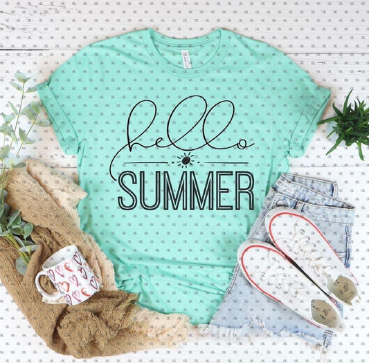 Hello Summer Single Color (Adult)