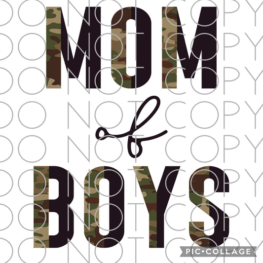 Mom of Boys Full Color (Adult)