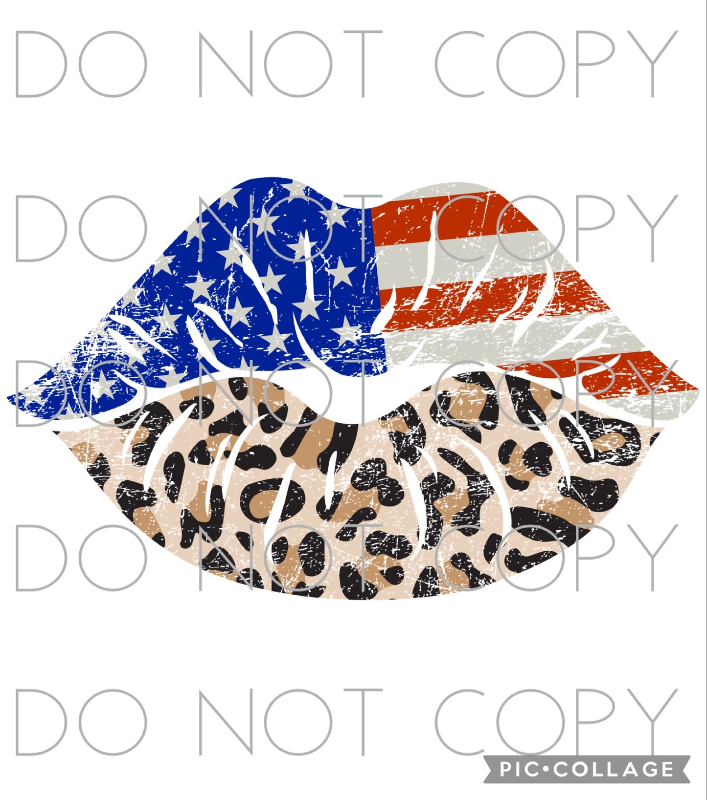 Patriotic Leopard Lips (Direct To Film)