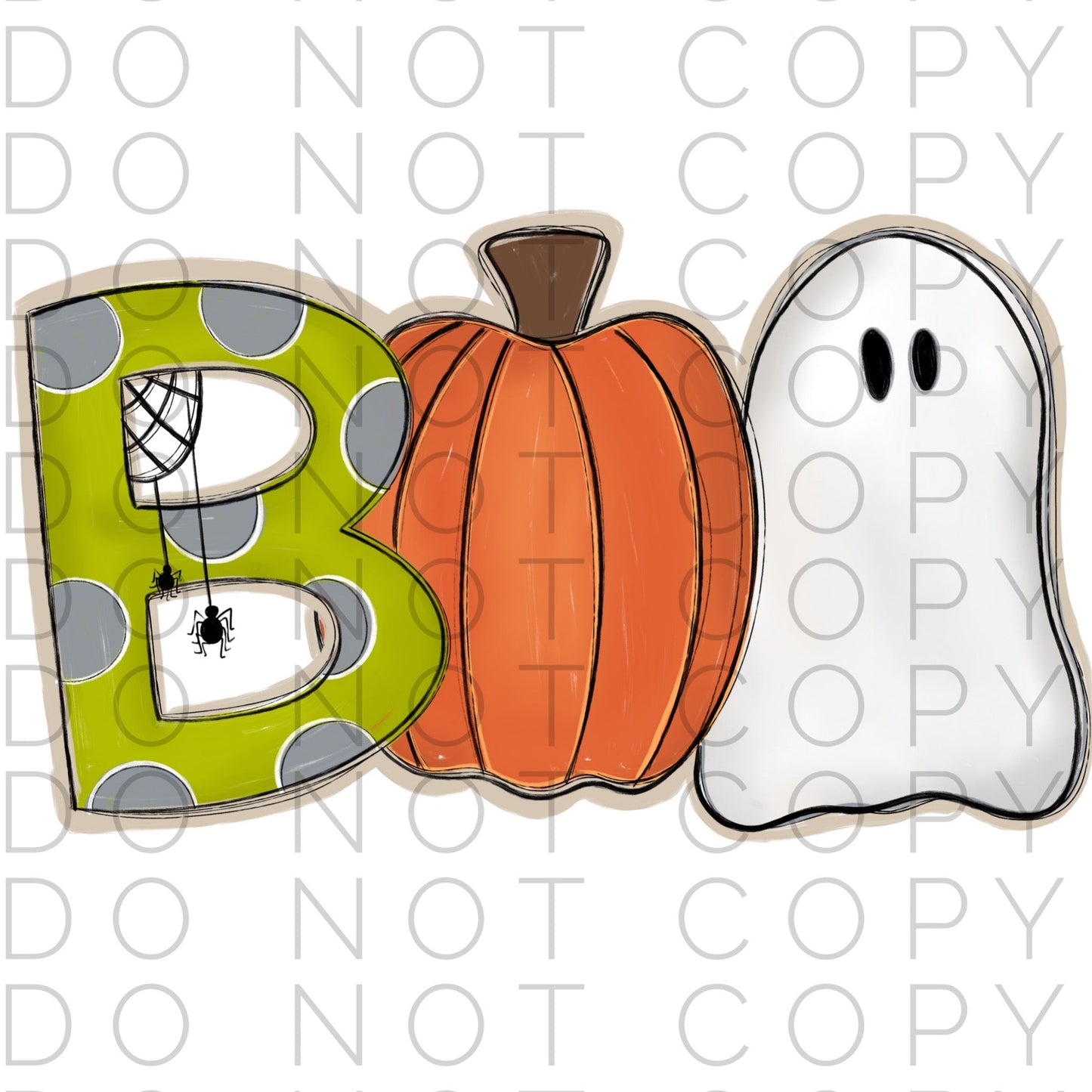 Boo Ghost Boy (Sublimation)