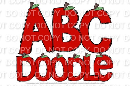 Apple Doodle Words (Direct To Film)