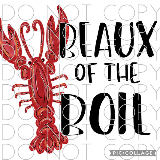 Beaux of the Boil (Sublimation)