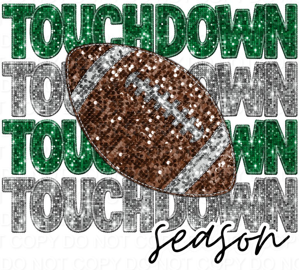 Touchdown Season Faux Sequins (Direct To Film)