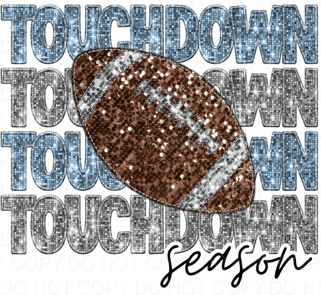 Touchdown Season Faux Sequins (Direct To Film)