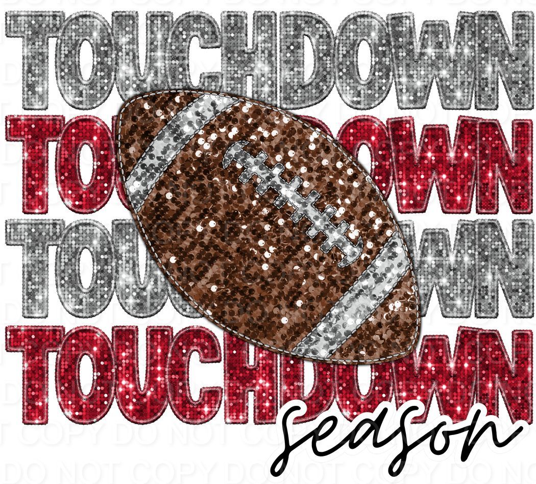 Touchdown Season Faux Sequins (Direct To Film)