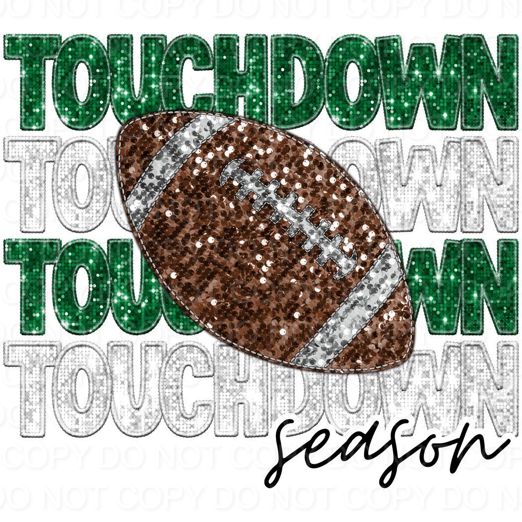 Touchdown Season Faux Sequins (Direct To Film)