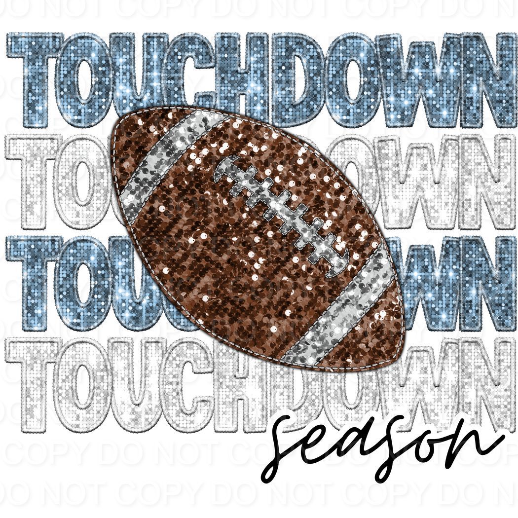 Touchdown Season Faux Sequins (Direct To Film)