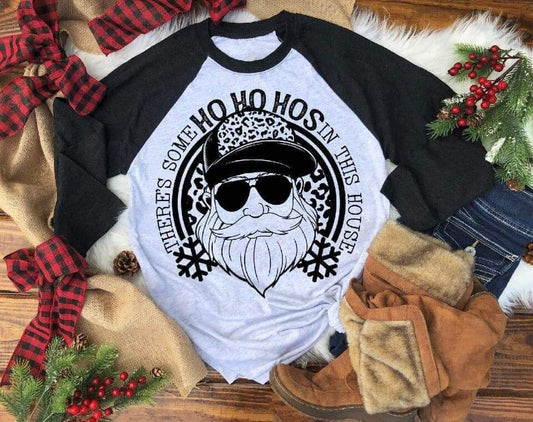 There's Some HoHoHo's in the House  Single Color (Adult)