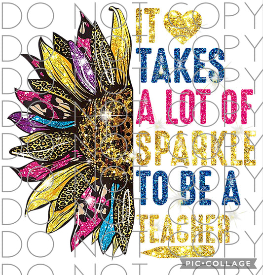 It takes a lot of sparkle to be a teacher (Direct To Film)