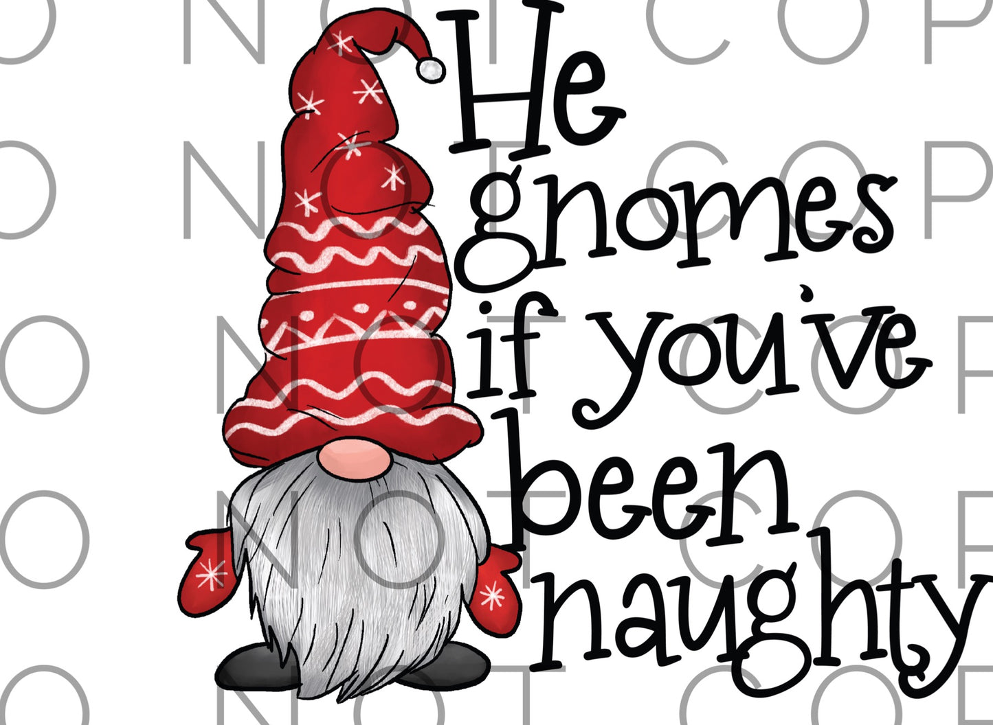 He Gnomes when you’ve been naughty (Direct To Film)