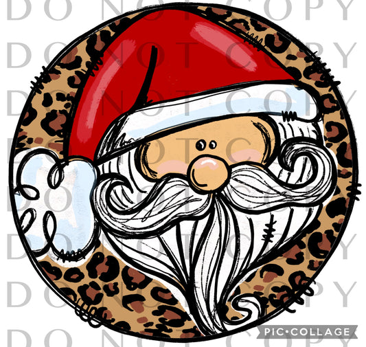 Santa Leopard Circle  (Direct To Film)