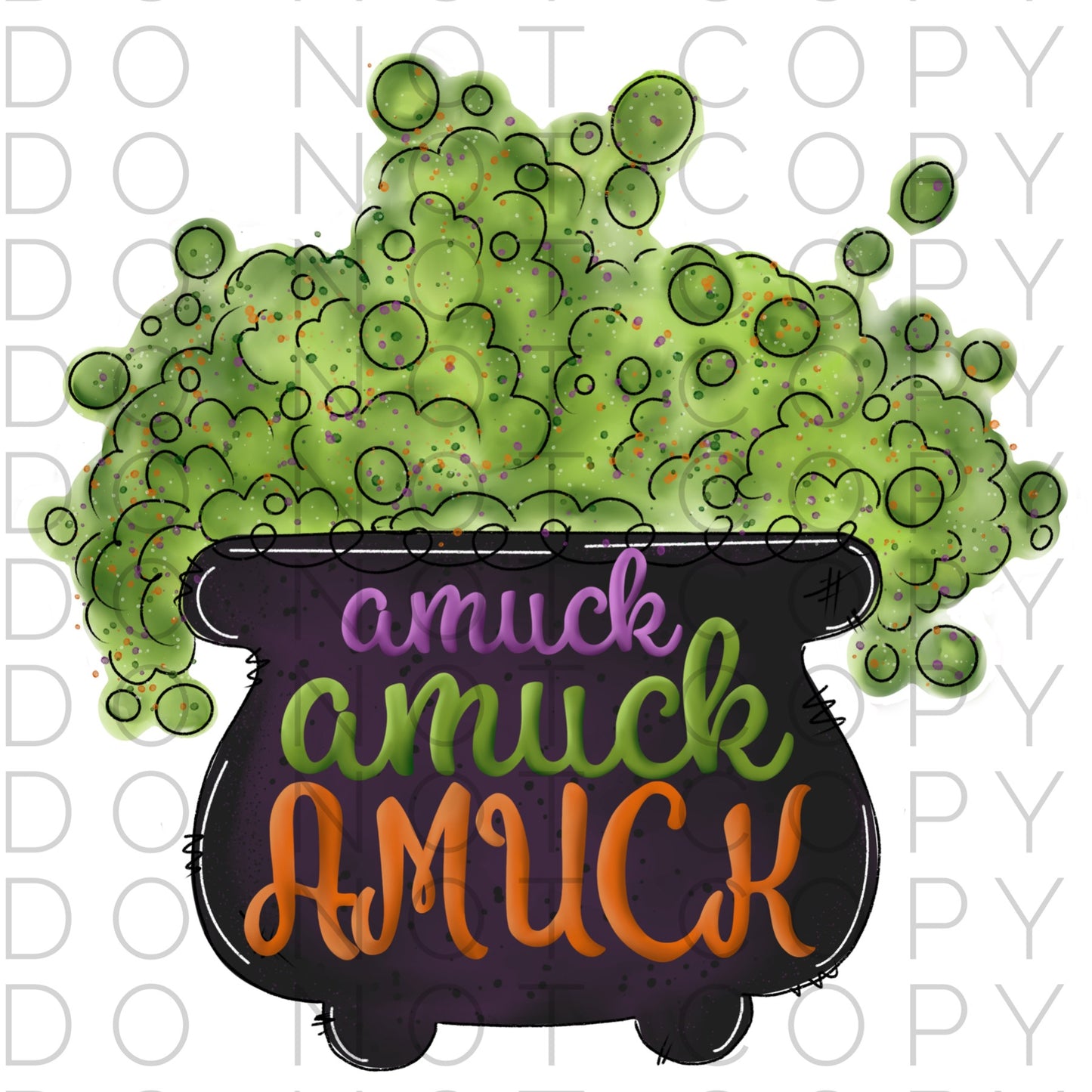 Amuck cauldron (Direct To Film)