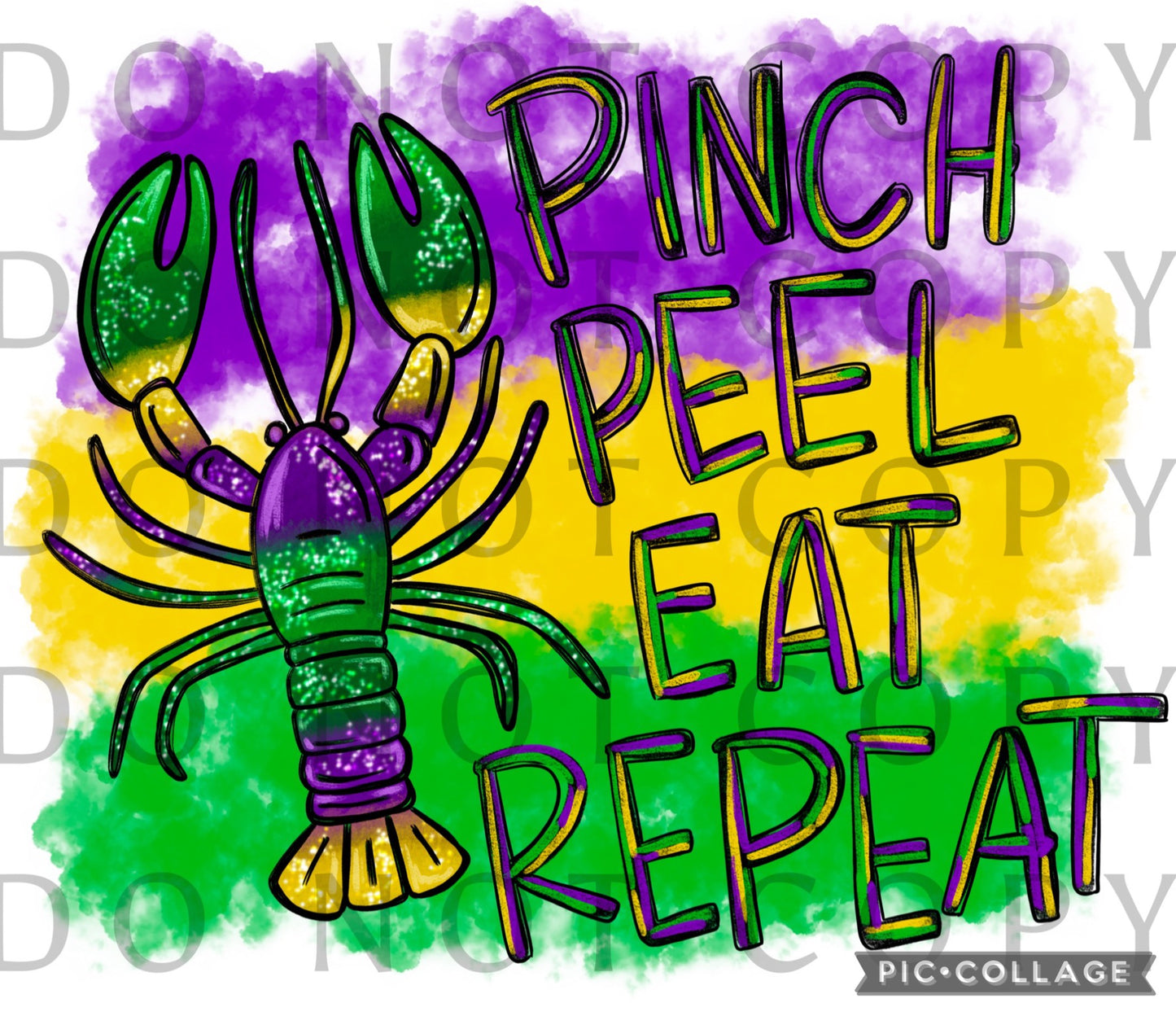 PGG Pinch Peel Eat Repeat (Direct To Film)