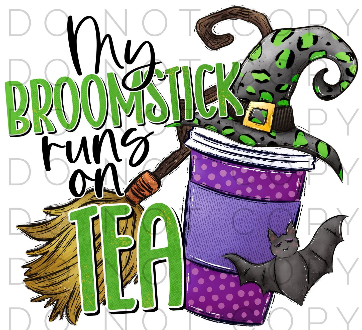 My Broomstick runs on Tea (Direct To Film)