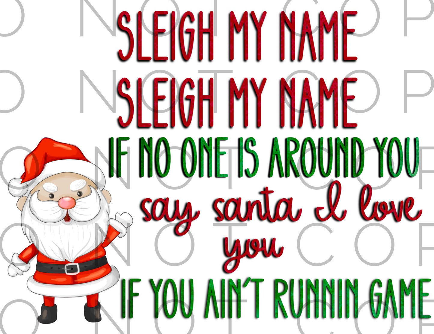 Sleigh my name (Direct To Film)