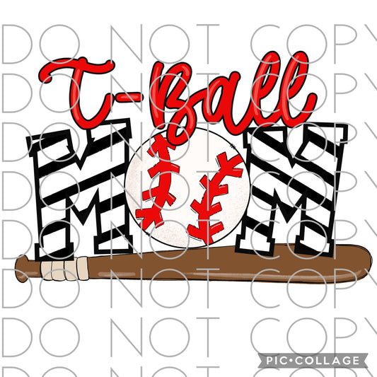 Tball Mom Full Color (Adult)