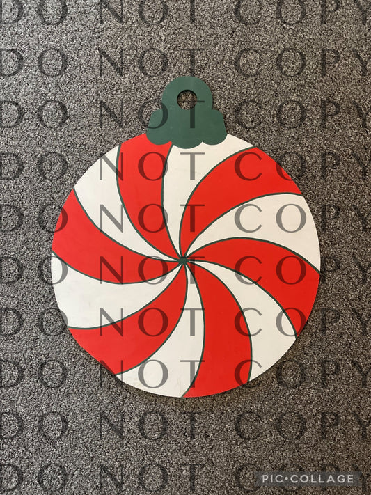 Peppermint Ornament